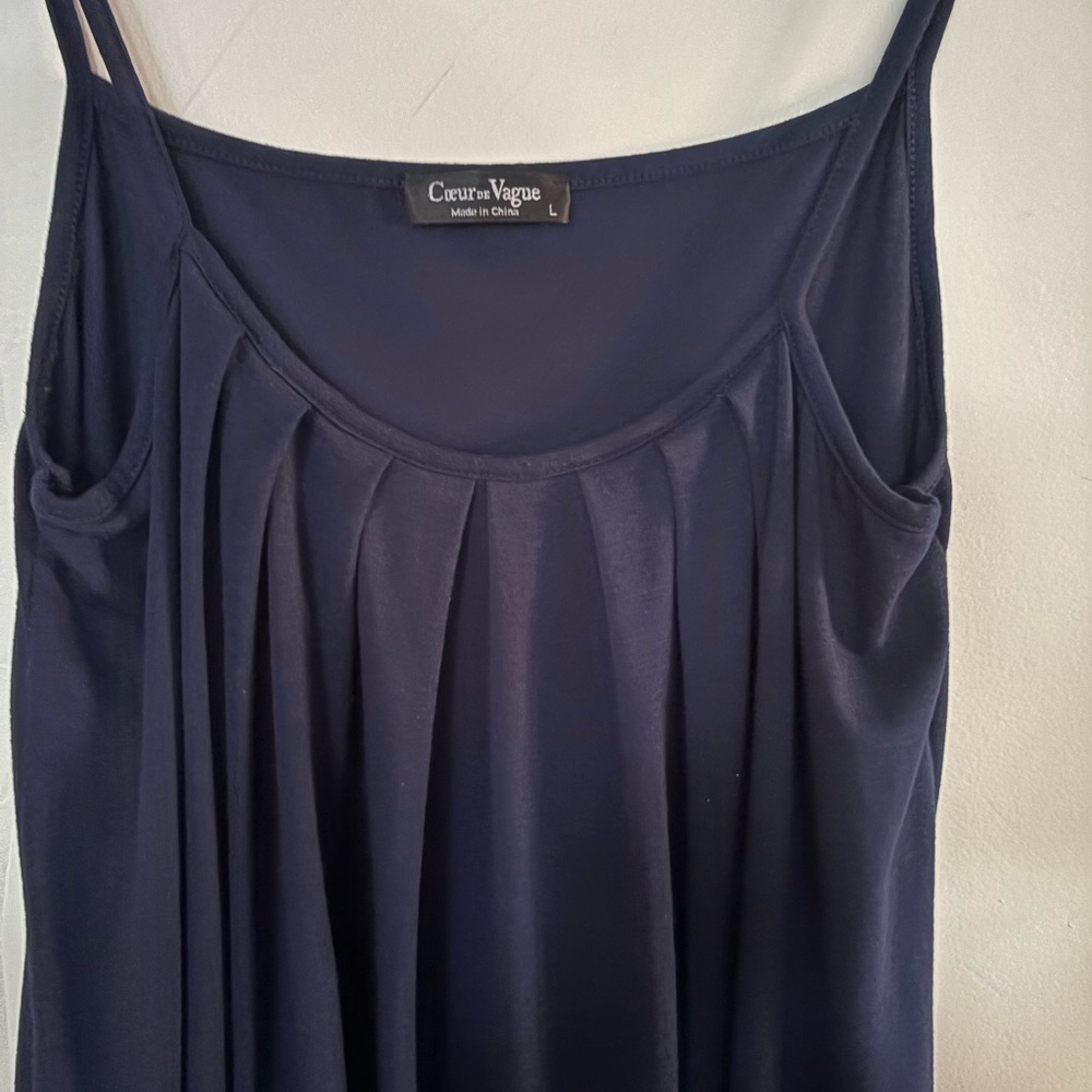 Navy Camisole / Tank Top